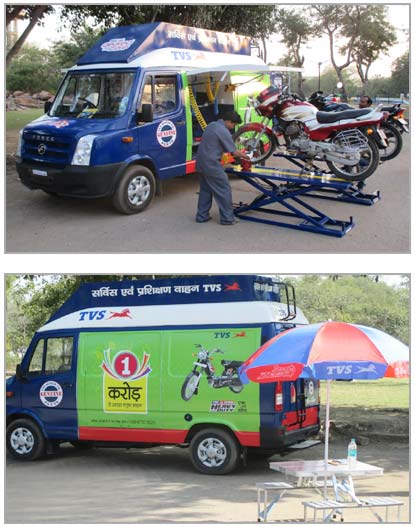 two wheeler mobile service